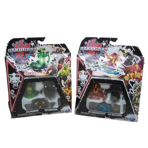 Bakugan Street Brawl Nillious Dragonoid Bruiser Mantid NOS Lot